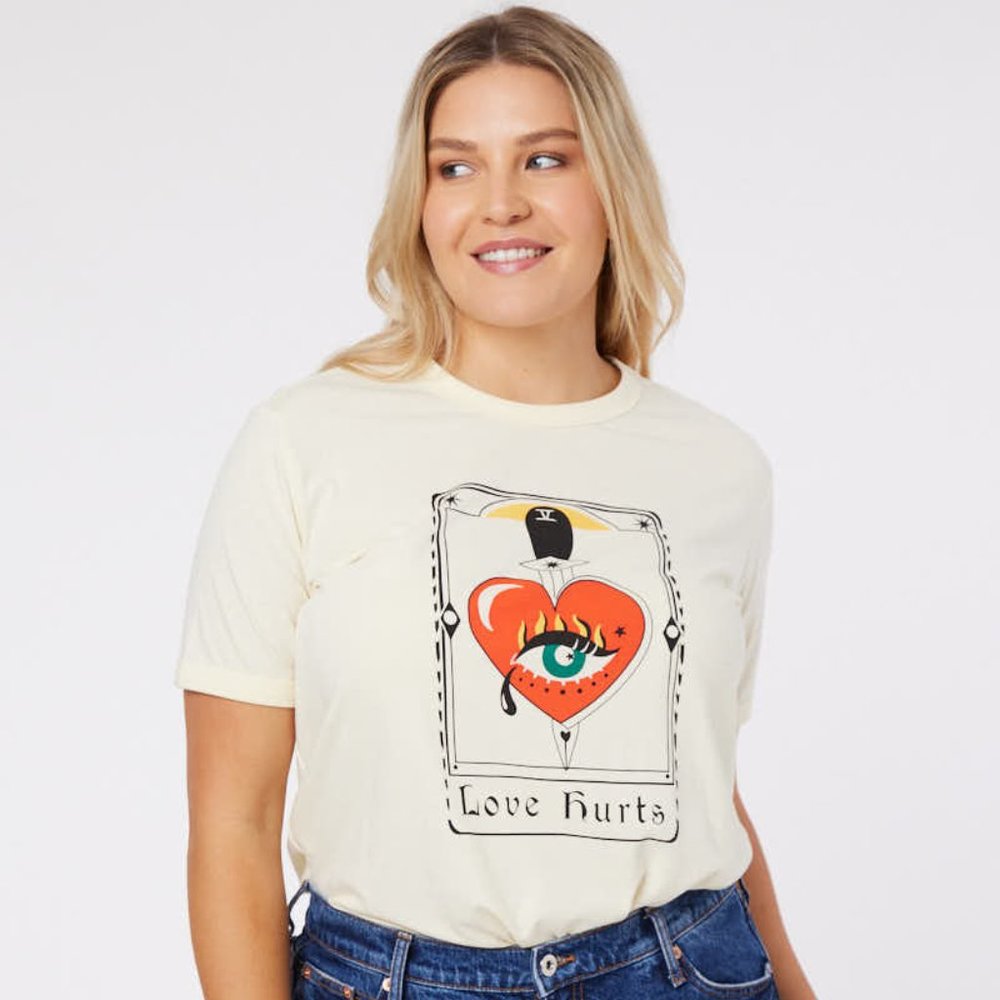 Joanie Endora Love Hurts Tarot Card Tee